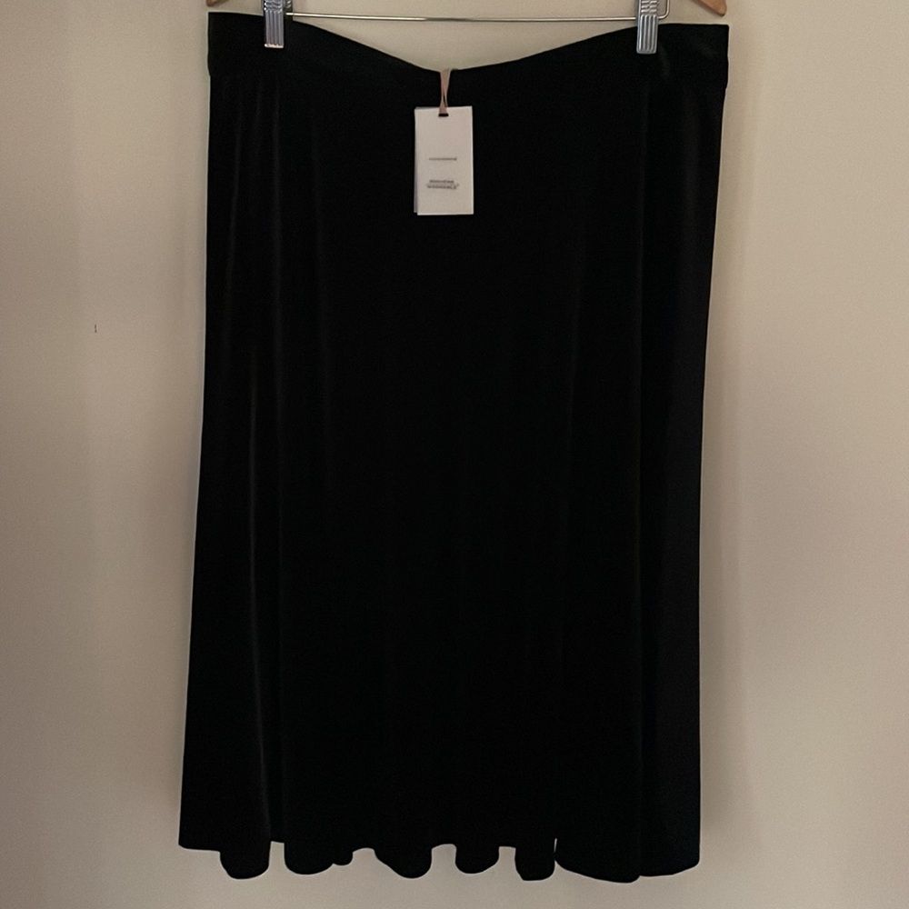 COPY - Alex Marie Clarissa Black Velvet Skirt Size 16, NWT